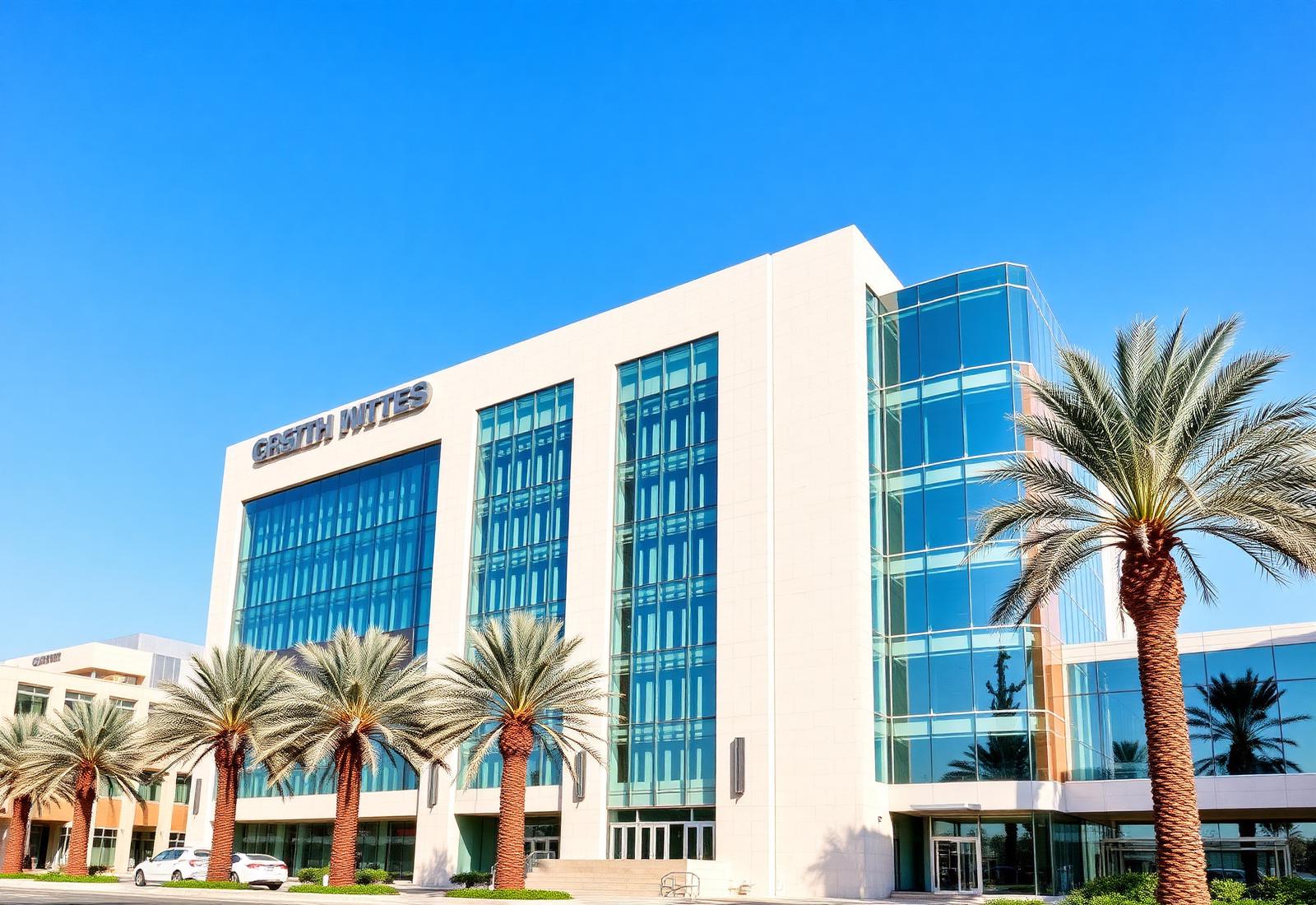 Corporate HQ curtain wall